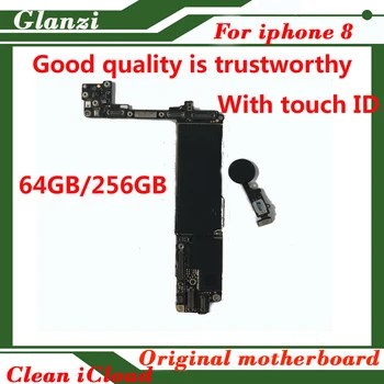 Clean iCloud for iphone8 original motherboard with / NO touch ID 64GB 256GB IOS System logic board unlocked mainboard with chips
Clean iCloud for iphone8 original motherboard with / NO touch ID 64GB 256GB IOS System logic board unlocked mainboard with chips
