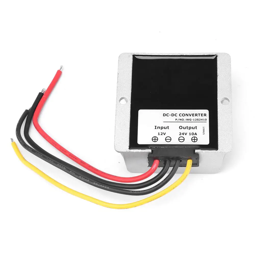 DC12V to 24V 10A 240W Step Up Converter Boost Voltage Regulator Module Waterproof IP68 Assortment
DC12V to 24V 10A 240W Step Up Converter Boost Voltage Regulator Module Waterproof IP68 Assortment