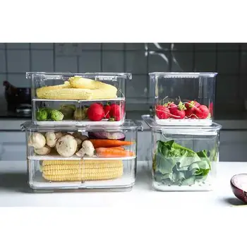 Refrigerator Storage Box Fridge Water-leak Box Ice box Organizer PE Container 
Refrigerator Storage Box Fridge Water-leak Box Ice box Organizer PE Container