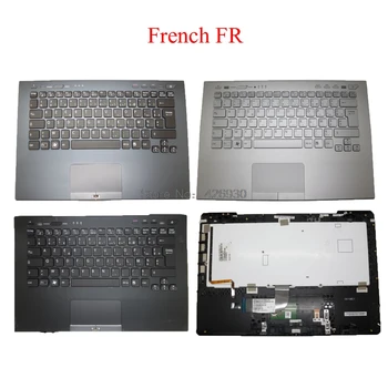 Laptop Palmrest French FR keyboard For SONY For VAIO VPC-SA VPCSA Series backlit&touchpad silver black gray upper case used
Laptop Palmrest French FR keyboard For SONY For VAIO VPC-SA VPCSA Series backlit&touchpad silver black gray upper case used