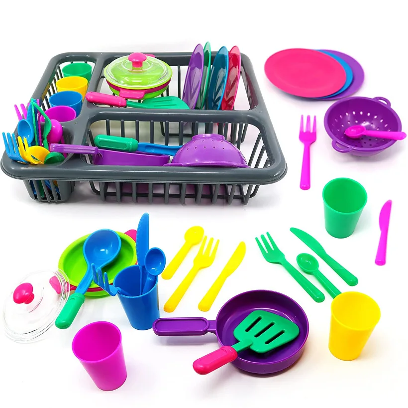 Toy Dish Rack Set Kitchen Storage Holder Drainer Bowl Tableware Plate Portable Drying Rack Home Shelf Dinnerware Organizer
Toy Dish Rack Set Kitchen Storage Holder Drainer Bowl Tableware Plate Portable Drying Rack Home Shelf Dinnerware Organizer