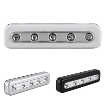Touch-light,Mini Wireless Wall Light 5 Led Battery Powered White Cupboard Lamp For Home Kitchen Cabinets
Touch-light,Mini Wireless Wall Light 5 Led Battery Powered White Cupboard Lamp For Home Kitchen Cabinets