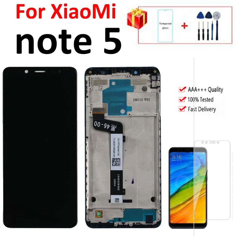 For Xiaomi Redmi Note 5 Redmi Note 5 Pro LCD Screen Display With Frame+Touch Screen Panel Digitizer
For Xiaomi Redmi Note 5 Redmi Note 5 Pro LCD Screen Display With Frame+Touch Screen Panel Digitizer
