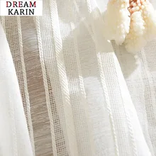 Modern Linen Tulle Curtain for Living Room Bedroom White Striped Sheer Voile Curtains for Kitchen Window Treatments Drapes
Modern Linen Tulle Curtain for Living Room Bedroom White Striped Sheer Voile Curtains for Kitchen Window Treatments Drapes