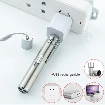 3in1 USB Rechargeable LED Flashlight / Powerful Mini LED Torch Waterproof Design Penlight uv light banknote /Laser pointer light
3in1 USB Rechargeable LED Flashlight / Powerful Mini LED Torch Waterproof Design Penlight uv light banknote /Laser pointer light