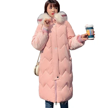 New Winter Gold velvet Long Parkas Women Thicken Down cotton Jacket Female Fur collar Hooded Cotton-padded Jacket Plus size G581
New Winter Gold velvet Long Parkas Women Thicken Down cotton Jacket Female Fur collar Hooded Cotton-padded Jacket Plus size G581