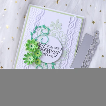 Eastshape Rope Knot Border Metal Cutting Dies Lace Stencils for DIY Scrapbooking Embossing Paper Cards Die Photo Album Making
Eastshape Rope Knot Border Metal Cutting Dies Lace Stencils for DIY Scrapbooking Embossing Paper Cards Die Photo Album Making