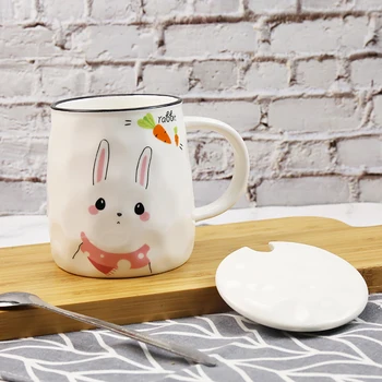 Fashion Korean Style Coffee Mug Ceramic of Bone China Milk Breakfast Cup Office Tea Cup with Lid and Spoon for Creative Gifts
Fashion Korean Style Coffee Mug Ceramic of Bone China Milk Breakfast Cup Office Tea Cup with Lid and Spoon for Creative Gifts