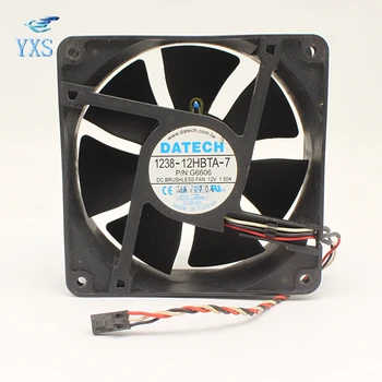 Original 1238-12HBTA-7 P / N: g6606 DC 12V 1.5A brushless computer cooling fan 12038 120 * 120 * 38mm
Original 1238-12HBTA-7 P / N: g6606 DC 12V 1.5A brushless computer cooling fan 12038 120 * 120 * 38mm
