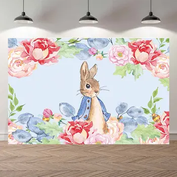 Floral Rabbit Themed Birthday Party Banner Backdrop Spring Flowers Easter Photo Background Carrot Bunny Butterfly Bee Newborn
Floral Rabbit Themed Birthday Party Banner Backdrop Spring Flowers Easter Photo Background Carrot Bunny Butterfly Bee Newborn