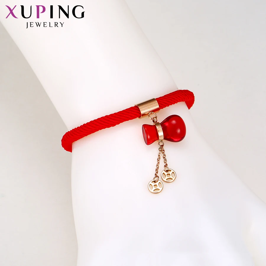Xuping Rope Chain Style Bracelets for Women Stainless Steel Jewelry Chinese style Family Fashion Prime Gift S184-76679
Xuping Rope Chain Style Bracelets for Women Stainless Steel Jewelry Chinese style Family Fashion Prime Gift S184-76679