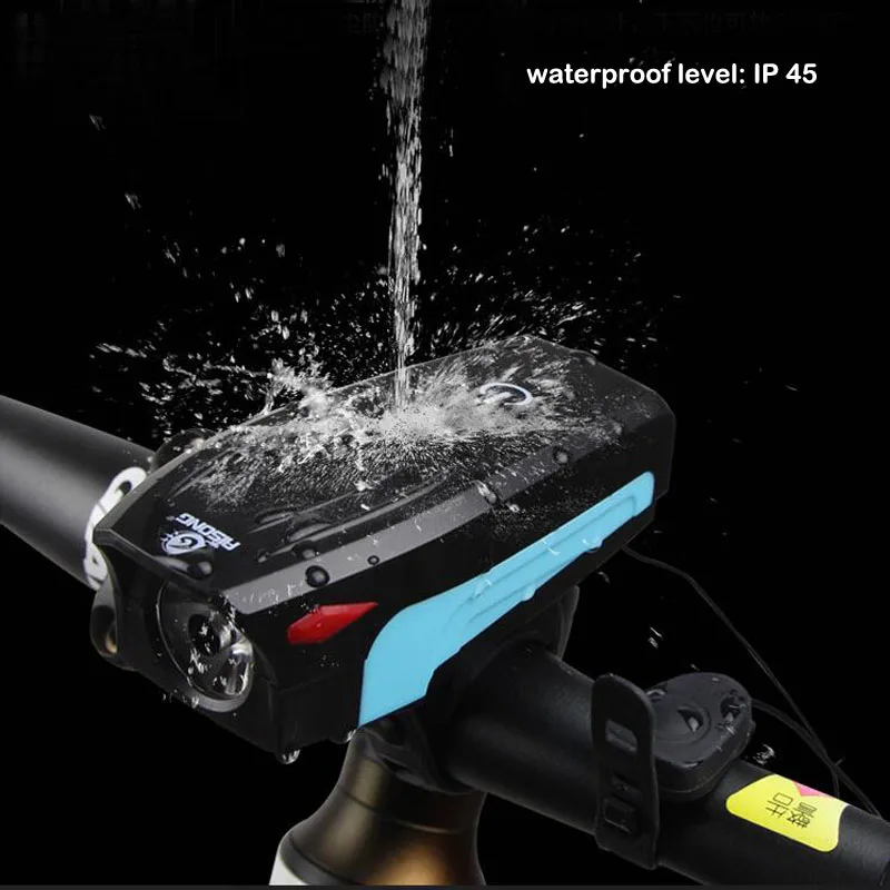 2000mAh Bicycle Light With Horn USB Rechargeable Bicycle Front Light Headlight Waterproof MTB Mountain LED Light Bike Front Lamp
2000mAh Bicycle Light With Horn USB Rechargeable Bicycle Front Light Headlight Waterproof MTB Mountain LED Light Bike Front Lamp