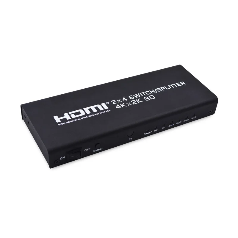 2X4 HDMI Switching Distributor And into Four HD Switcher Distributor Support 4 k x 2K 3
2X4 HDMI Switching Distributor And into Four HD Switcher Distributor Support 4 k x 2K 3