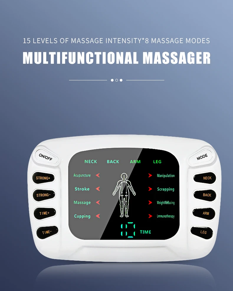 Generic Electronic Pulse Massager Acupuncture Muscle Stimulator