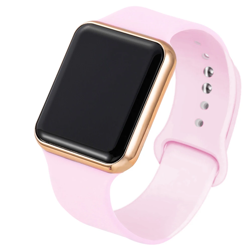 2021 reloj electronico новые розовые повседневные наручные часы женские спортивные