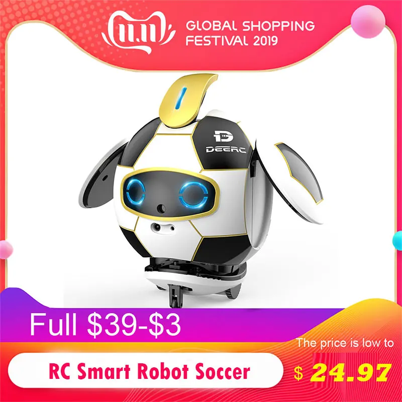 Baby Toys RC Smart Robot Soccer Robot Football Intelligent Induction Deformation Via Touch With Voice Control Remote Control Toy
Baby Toys RC Smart Robot Soccer Robot Football Intelligent Induction Deformation Via Touch With Voice Control Remote Control Toy