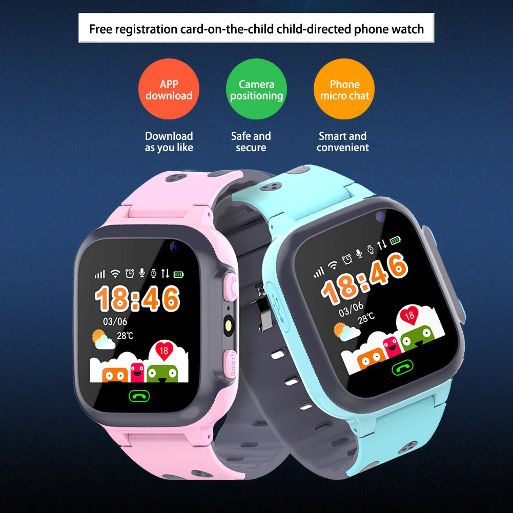 Children Telephone Smart Watch LBS Location Voice Calls Video Call Fast Charger LED Movement One-button SOS Remote Watches Kids
Children Telephone Smart Watch LBS Location Voice Calls Video Call Fast Charger LED Movement One-button SOS Remote Watches Kids