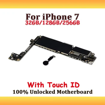 Clean icloud 100% Unlocked Motherboard For iPhone 7 32GB/128GB/256GB Motherboard logic board With Fingerprint IOS System
Clean icloud 100% Unlocked Motherboard For iPhone 7 32GB/128GB/256GB Motherboard logic board With Fingerprint IOS System