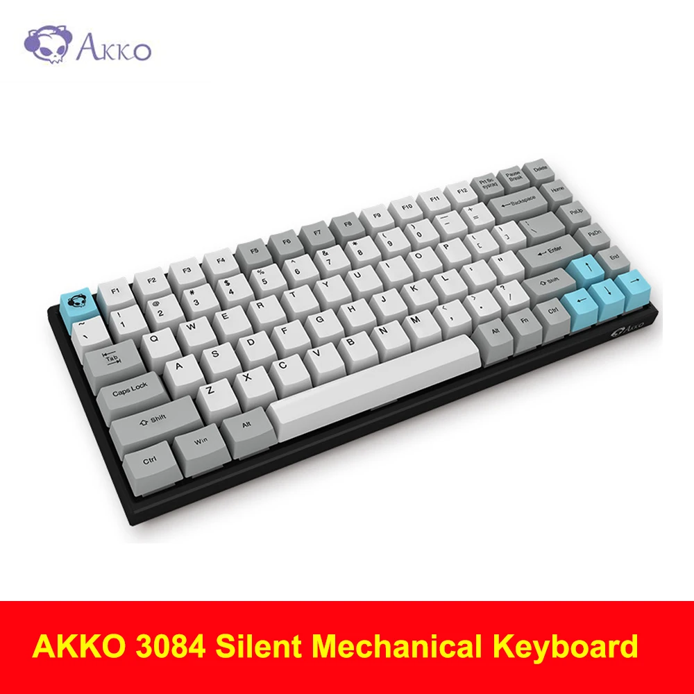 AKKO 3084 Silent Mechanical Keyboard Bluetooth Wireless Wired Dual Mode Gaming 84 Keys PBT Keycap Cherry MX Switch Keyboard
AKKO 3084 Silent Mechanical Keyboard Bluetooth Wireless Wired Dual Mode Gaming 84 Keys PBT Keycap Cherry MX Switch Keyboard