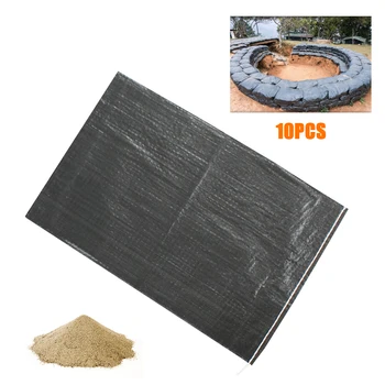 10pcs Packing UV Protection PP Flood Water Barrier Pouch For Flooding Portable Foldable Woven Sandbags Storage Bag Black Garbage 
10pcs Packing UV Protection PP Flood Water Barrier Pouch For Flooding Portable Foldable Woven Sandbags Storage Bag Black Garbage