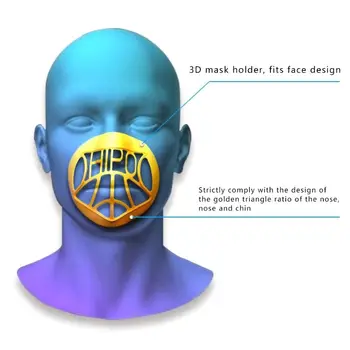 1/5pcs 3D Reusable DIY Face Mask Holder Lipstick Protection Bracket Protective For Halloween Christmas
1/5pcs 3D Reusable DIY Face Mask Holder Lipstick Protection Bracket Protective For Halloween Christmas