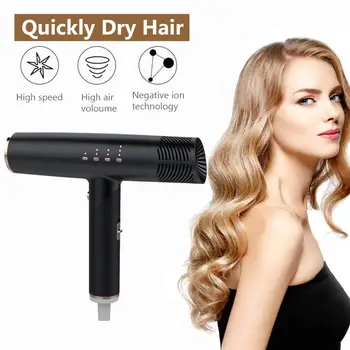 Hair Dryer Professional Blow Dryer Strong Wind Hair Dryer Hair Salon Hairdryer Hot & Cold Wind Negative Ionic Portable Dryer
Hair Dryer Professional Blow Dryer Strong Wind Hair Dryer Hair Salon Hairdryer Hot & Cold Wind Negative Ionic Portable Dryer