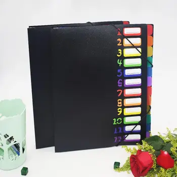 A6 Document Folder Multifunctional Universal 12 Grids Rainbow Color Manager File Holder A6 File Folder Office Supplies
A6 Document Folder Multifunctional Universal 12 Grids Rainbow Color Manager File Holder A6 File Folder Office Supplies