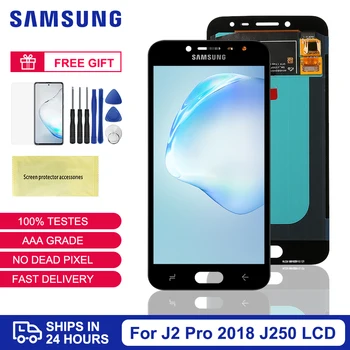 5.0" Original For Samsung Galaxy J2 Pro 2018 LCD Display Touch Screen Digitizer Assembly For Samsung J250 J250F J250H J250M LCD
5.0" Original For Samsung Galaxy J2 Pro 2018 LCD Display Touch Screen Digitizer Assembly For Samsung J250 J250F J250H J250M LCD