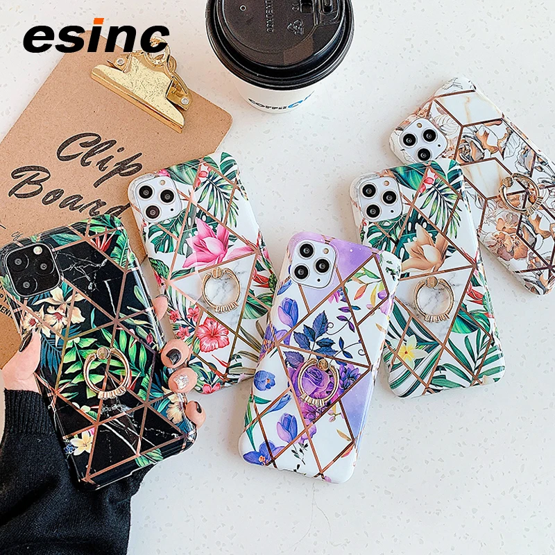 esinc Ring Stand Flower Case For iphone 11 Pro Max Back Cover For Samsung Galaxy A50 A70 A30 A10 on Soft IMD Silicon Phone Coque
esinc Ring Stand Flower Case For iphone 11 Pro Max Back Cover For Samsung Galaxy A50 A70 A30 A10 on Soft IMD Silicon Phone Coque