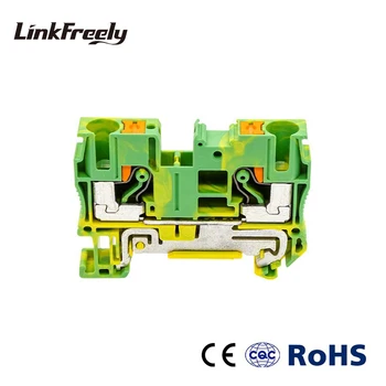 PT-6PE 10pcs Ground Plug-in Type Spring Electrical Wire Terminal Connector Block Din Rail Terminantor for Wring Connection
PT-6PE 10pcs Ground Plug-in Type Spring Electrical Wire Terminal Connector Block Din Rail Terminantor for Wring Connection