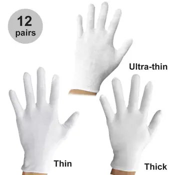 White Universal Durable Pratical Gloves Cotton Elastic Protection Gloves Work Cotton Elastic Gloves Work Cotton Protection
White Universal Durable Pratical Gloves Cotton Elastic Protection Gloves Work Cotton Elastic Gloves Work Cotton Protection
