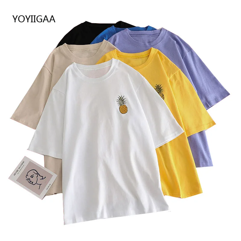 Summer Women T Shirt Fashion Short Sleeve Female Tshirt Tops O-neck Csaual Women's T-shirt Basic Tee Top Harajuku Student Tshirt
Summer Women T Shirt Fashion Short Sleeve Female Tshirt Tops O-neck Csaual Women's T-shirt Basic Tee Top Harajuku Student Tshirt
