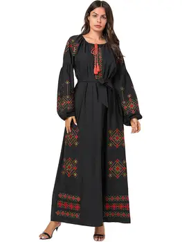 Abaya Kaftan Muslim Women Embroidery Jilbab Islamic Maxi Cocktail Party Gown Robe Dubai Ramadan Marocain Gown Abayas Long Caftan
Abaya Kaftan Muslim Women Embroidery Jilbab Islamic Maxi Cocktail Party Gown Robe Dubai Ramadan Marocain Gown Abayas Long Caftan