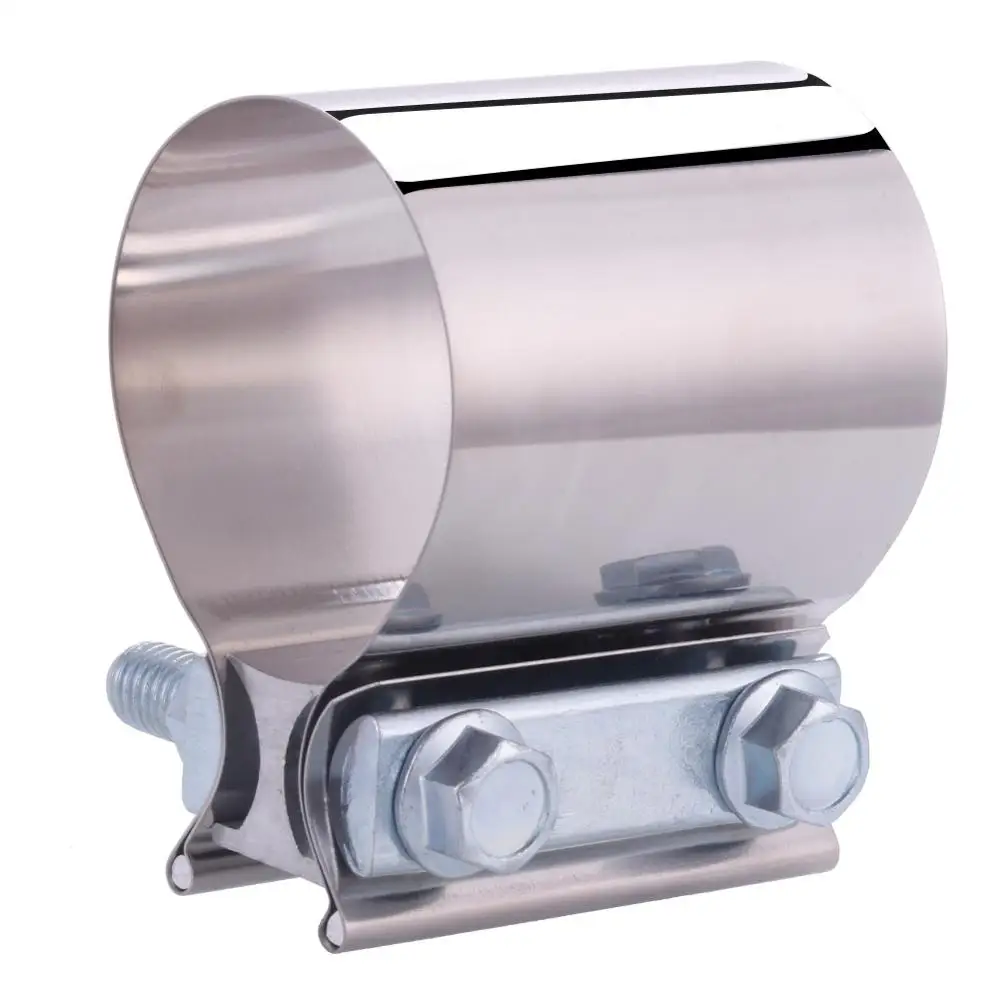 2019 New 2.5" 2-1/2" Stainless Steel Butt Joint Band Exhaust Clamp Sleeve Coupler
2019 New 2.5" 2-1/2" Stainless Steel Butt Joint Band Exhaust Clamp Sleeve Coupler
