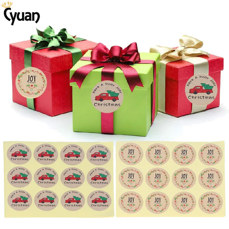 120pcs Merry Christmas Label Stickers Truck Self-adhesive Sealing Label Paper Kraft Gift Package Stickers Navidad 2019 Decor
120pcs Merry Christmas Label Stickers Truck Self-adhesive Sealing Label Paper Kraft Gift Package Stickers Navidad 2019 Decor