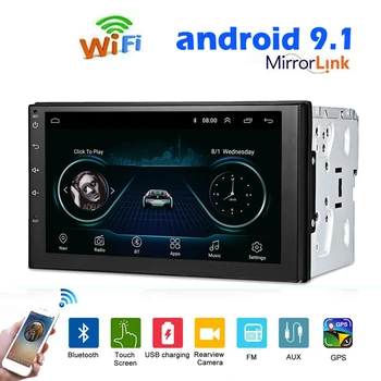 Car Radio 2 Din Android 9.1 HD 7" Touch Screen Stereo Bluetooth Multimedia MP5 Player GPS Navigation Autoradio Wifi Mirrorlink
Car Radio 2 Din Android 9.1 HD 7" Touch Screen Stereo Bluetooth Multimedia MP5 Player GPS Navigation Autoradio Wifi Mirrorlink