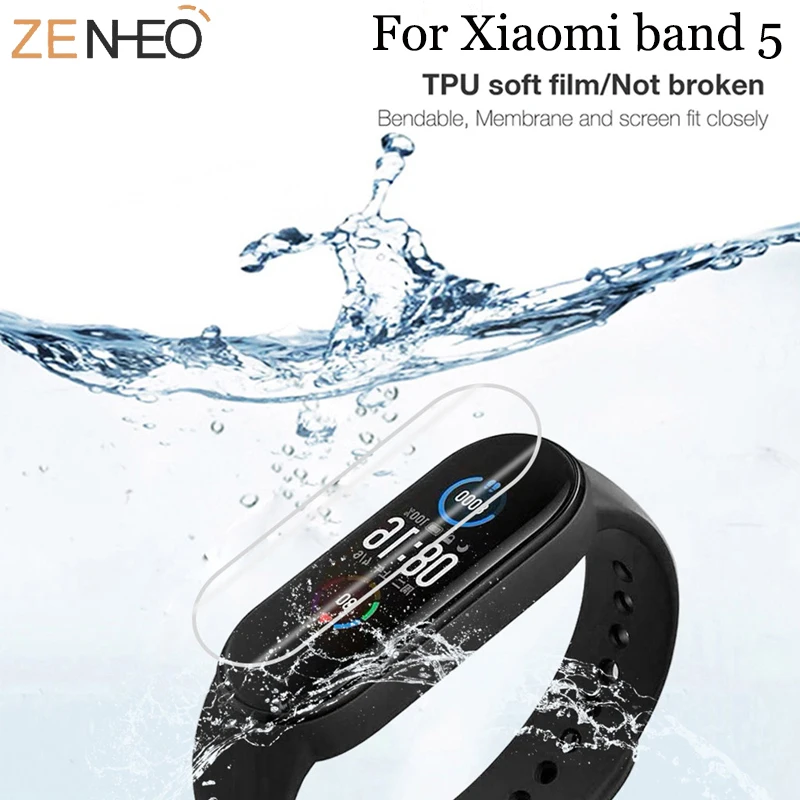 3Pcs For Xiaomi Mi Band 5 Protection Films Soft TPU Protective Tempered Film Full Screen Permeability Film HD Protective Films
3Pcs For Xiaomi Mi Band 5 Protection Films Soft TPU Protective Tempered Film Full Screen Permeability Film HD Protective Films