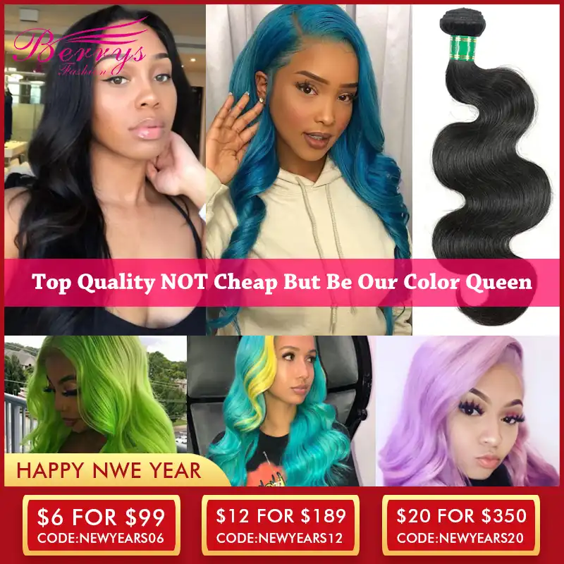 Berrys Fashion Top 10a Grade Brazilian Hair Body Wave 1 3 4 Pcs