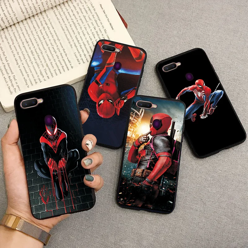 For OPPO AX7 A7 6.2'' Black TPU Case Cover For OPPO AX7 on Bleeding Spiderman Phone Case Bumper For OPPO A7 A7 Silicone Shell
For OPPO AX7 A7 6.2'' Black TPU Case Cover For OPPO AX7 on Bleeding Spiderman Phone Case Bumper For OPPO A7 A7 Silicone Shell