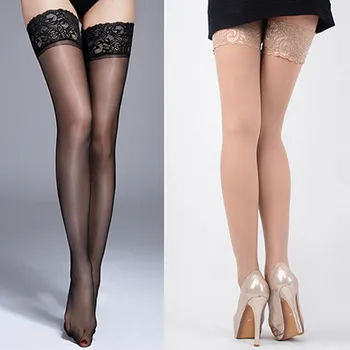 Hot Sexy Women Erotic High Stockings Lace Top Silicon Strap Anti-skid Thigh Nightclub Medias De Mujer Stockings
Hot Sexy Women Erotic High Stockings Lace Top Silicon Strap Anti-skid Thigh Nightclub Medias De Mujer Stockings