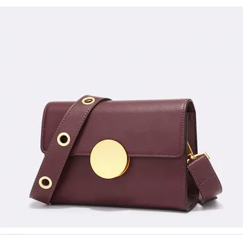 2020 new women's shoulder bag fashion wild pu messenger bag metal round buckle flip small square bag simple solid color girl bag
2020 new women's shoulder bag fashion wild pu messenger bag metal round buckle flip small square bag simple solid color girl bag