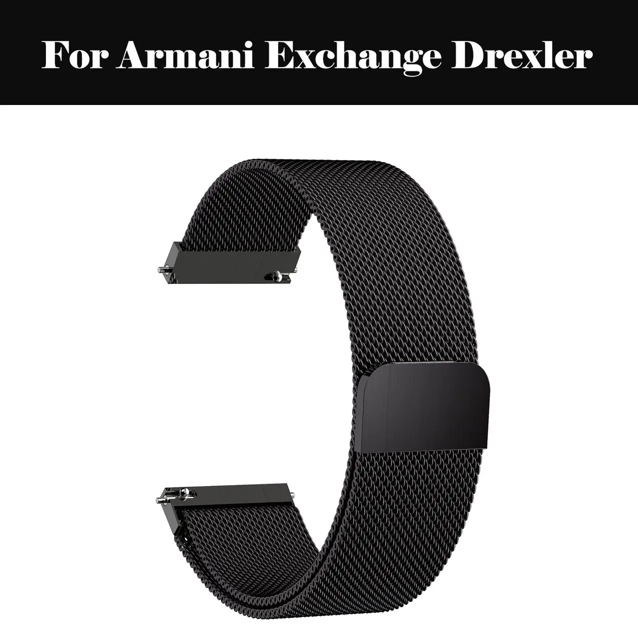 

Milanese Stainless Steel Watch Strap Band 12/13/14/16/17 18mm 19mm 20mm 22mm Watchband For Armani Exchange Drexler