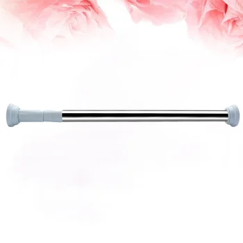 1 Pc Punch Free Clothes Drying Pole Stainless Steel Shower Curtain Rod Retractable Tension Rod for Bathroom Wardrobe (White)
1 Pc Punch Free Clothes Drying Pole Stainless Steel Shower Curtain Rod Retractable Tension Rod for Bathroom Wardrobe (White)