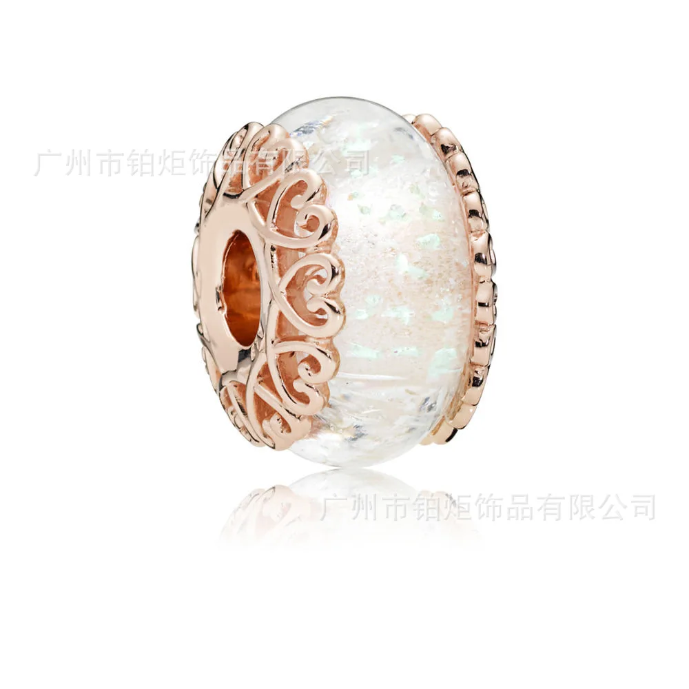 fine silver plated rose gold happiness reindeer string decorati