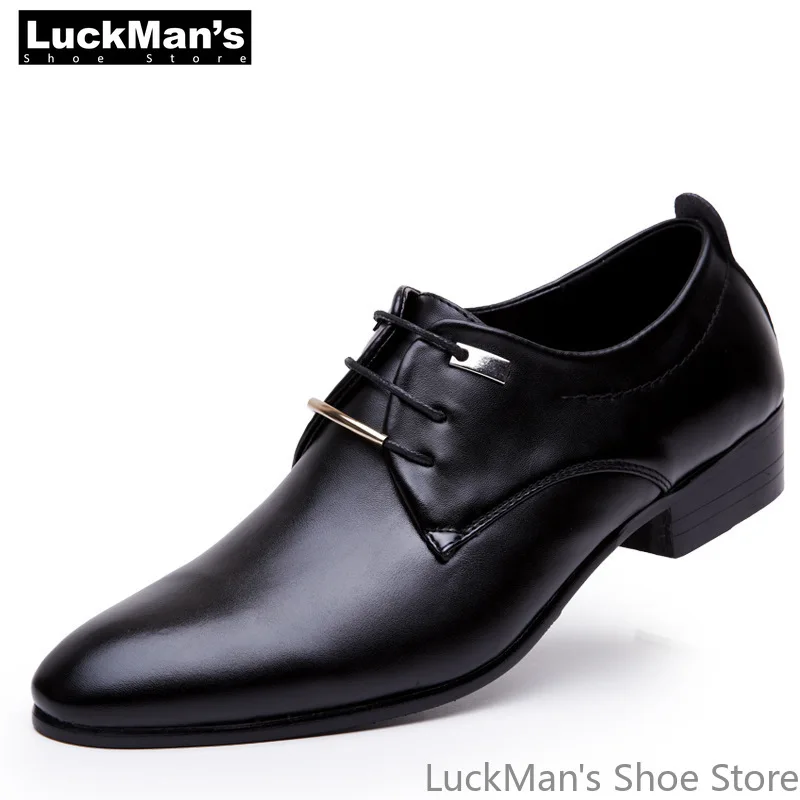 Men Dress Shoes PU Leather Pointed Toe Lace-Up Oxford Flat Male Black Formal Footwear Office Plus Size 38-48 Spring/Autumn
Men Dress Shoes PU Leather Pointed Toe Lace-Up Oxford Flat Male Black Formal Footwear Office Plus Size 38-48 Spring/Autumn