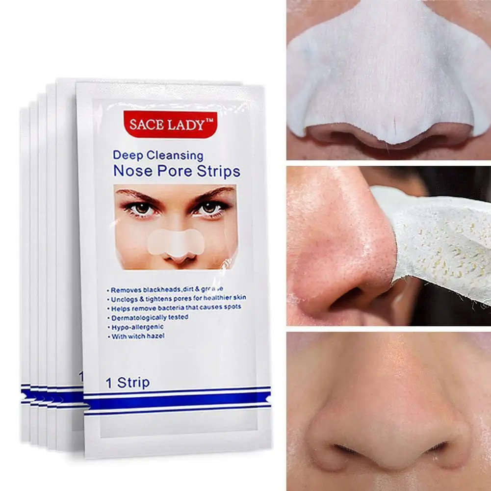 

10Pcs Mask Nose Paste Removal Blackhead Nose Patch Nose Nasal Strong Care Pore Acne Tools Cleaner Membrane Sticker I1H2