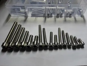 78Pcs M5 M6 M8 Allen Bolt Hex Socket Round Smooth Cap Head Screws Assortment Set
78Pcs M5 M6 M8 Allen Bolt Hex Socket Round Smooth Cap Head Screws Assortment Set