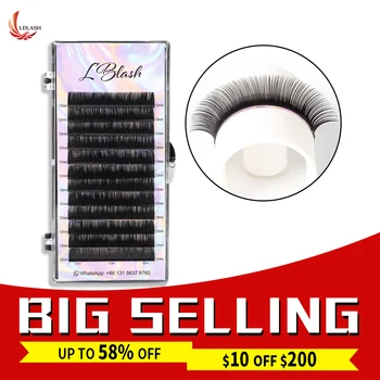 LBLASH 100% Handmade Russian Volume Eyelashes Extensions Natural Korea Silk Mink Individual Eye Lash Soft Eyelash 12Line/Tray
LBLASH 100% Handmade Russian Volume Eyelashes Extensions Natural Korea Silk Mink Individual Eye Lash Soft Eyelash 12Line/Tray