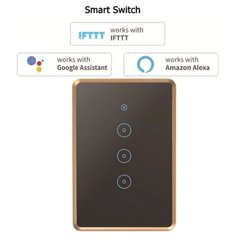 Smart Switch Wall Touch Sensor Switches Light Power Wireless ControlLer Switch Compatible With Alexa Google Home For Hotel
Smart Switch Wall Touch Sensor Switches Light Power Wireless ControlLer Switch Compatible With Alexa Google Home For Hotel