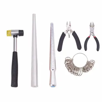 1 Set Ring Measuring Tool Sets Installable Two Way Rubber Hammers Ring Sizers
1 Set Ring Measuring Tool Sets Installable Two Way Rubber Hammers Ring Sizers